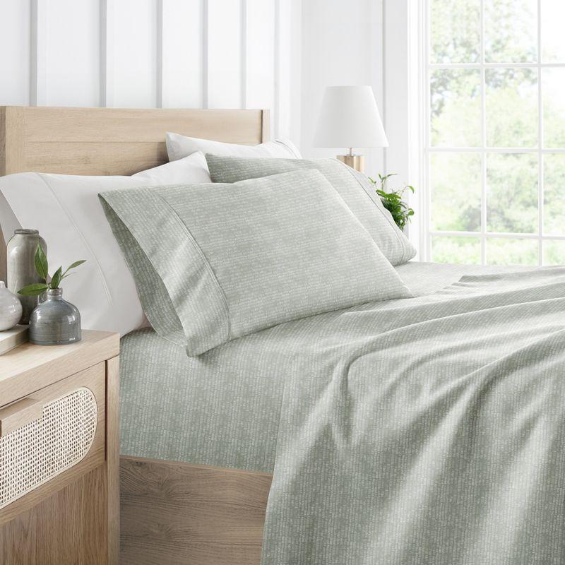 Becky Cameron Patterned Ultra Soft 3 Piece Duvet Cover Set - Serenity