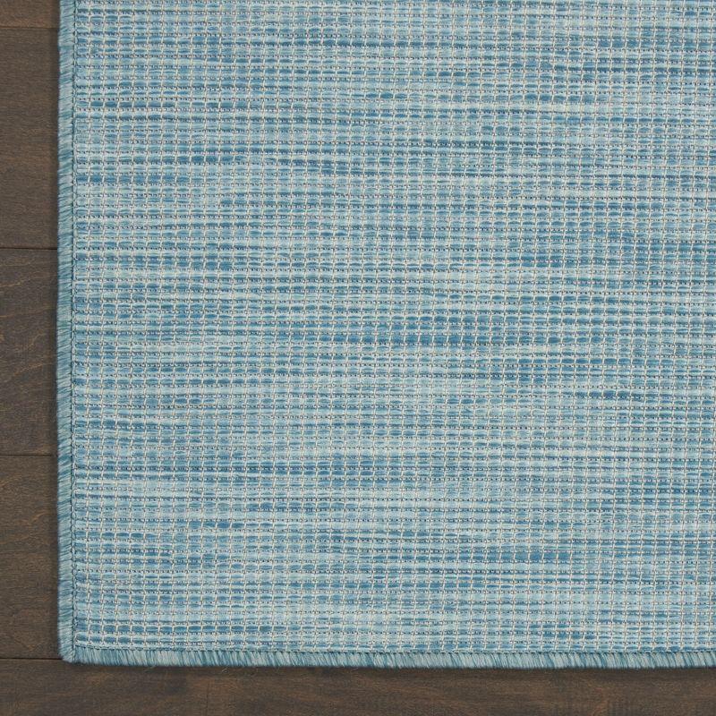 Nourison Positano POS01 Indoor/outdoor Area Rug - Aqua 7' x 10'