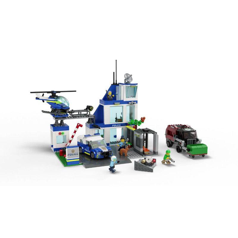 LEGO City Police Station Truck Toy & Helicopter Set 60316