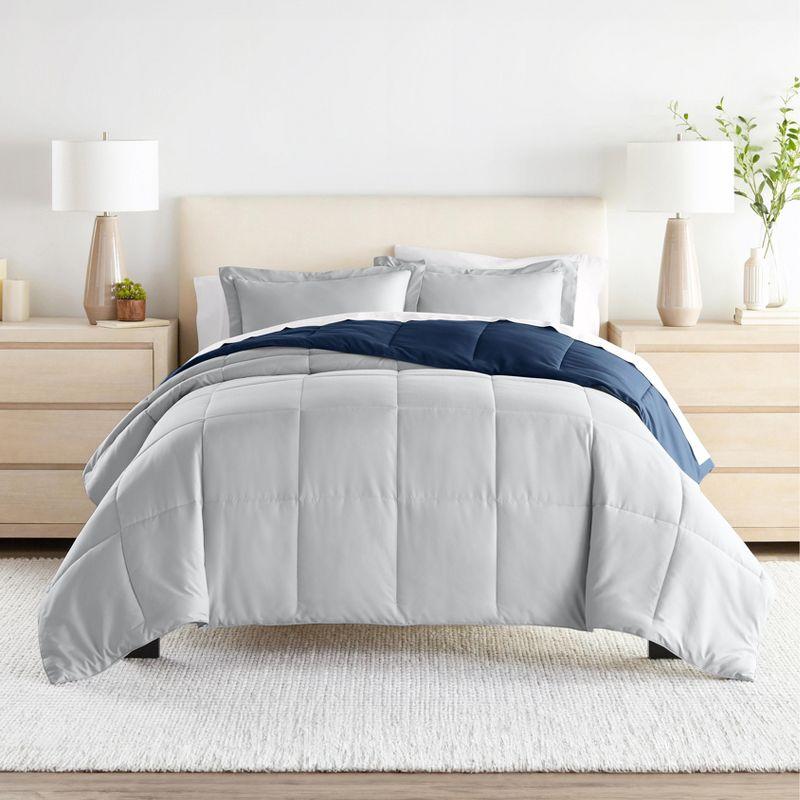 Reversible Comforter and Shams Set, Ultra Soft, Easy Care,  - Becky Cameron