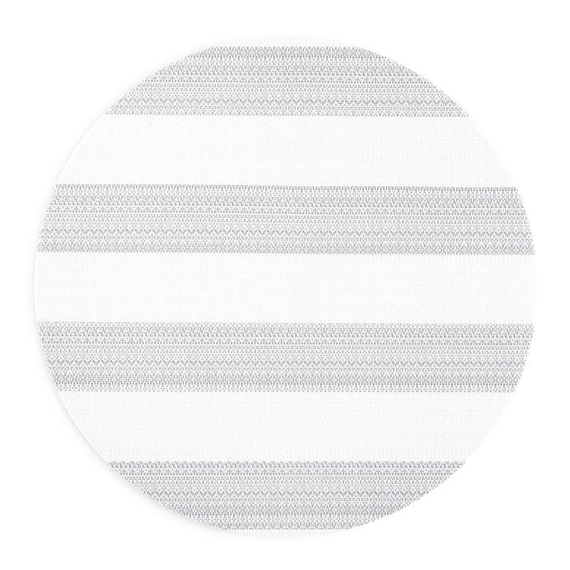 Town & Country Basics Cabana Stripe Indoor/Outdoor Round Placemat