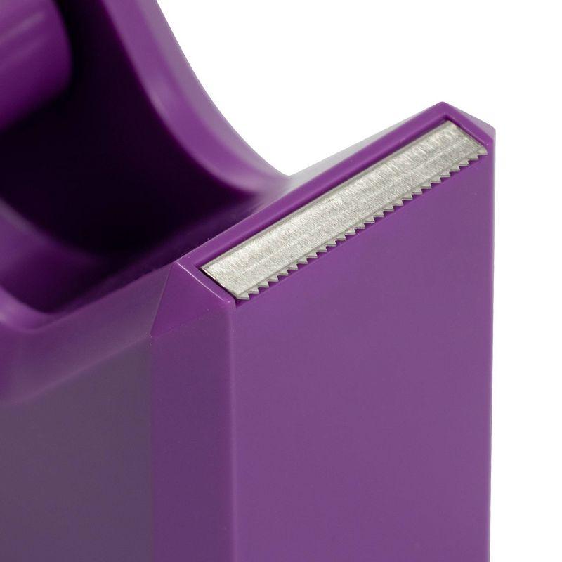 JAM Paper Colorful Desk Tape Dispensers - Purple