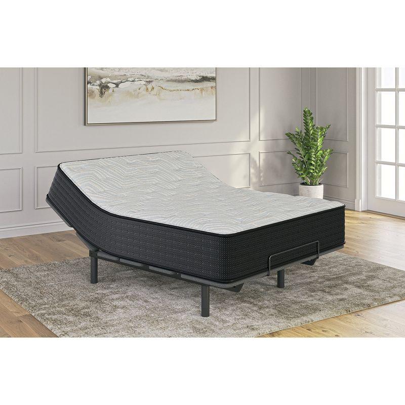 California King Blue Gel Memory Foam Innerspring Adjustable Mattress