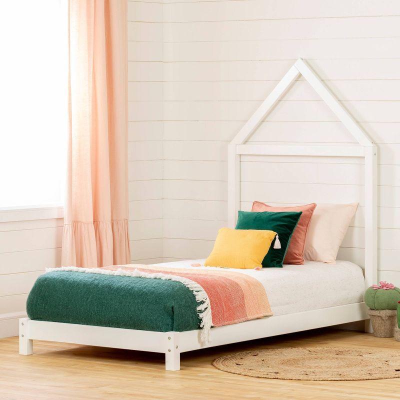 Sweedi Twin Solid Wood Platform Bed