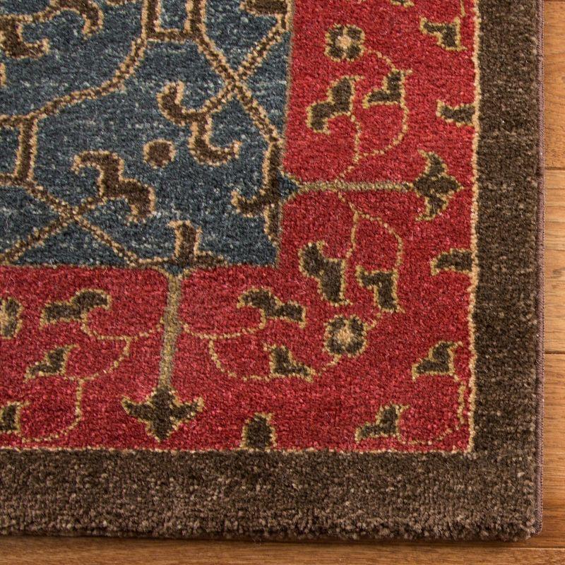 Mahal MAH620 Power Loomed Indoor Area Rug - Navy/Red - 8'x11' - Safavieh.