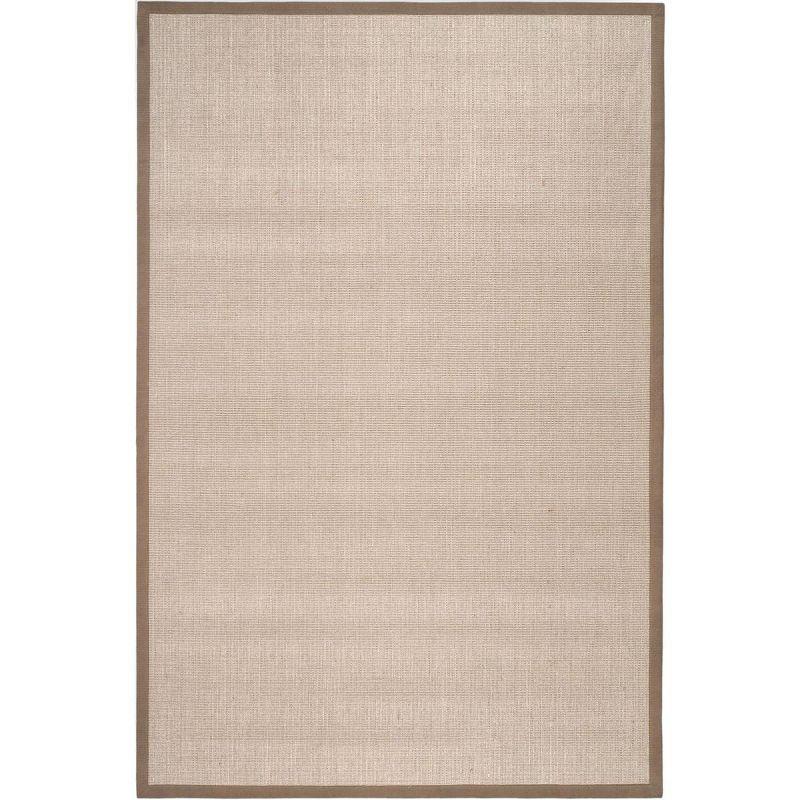 Natural Fiber NF441 Power Loomed Indoor Area Rug - Taupe/Light Brown - 5'x8' - Safavieh.