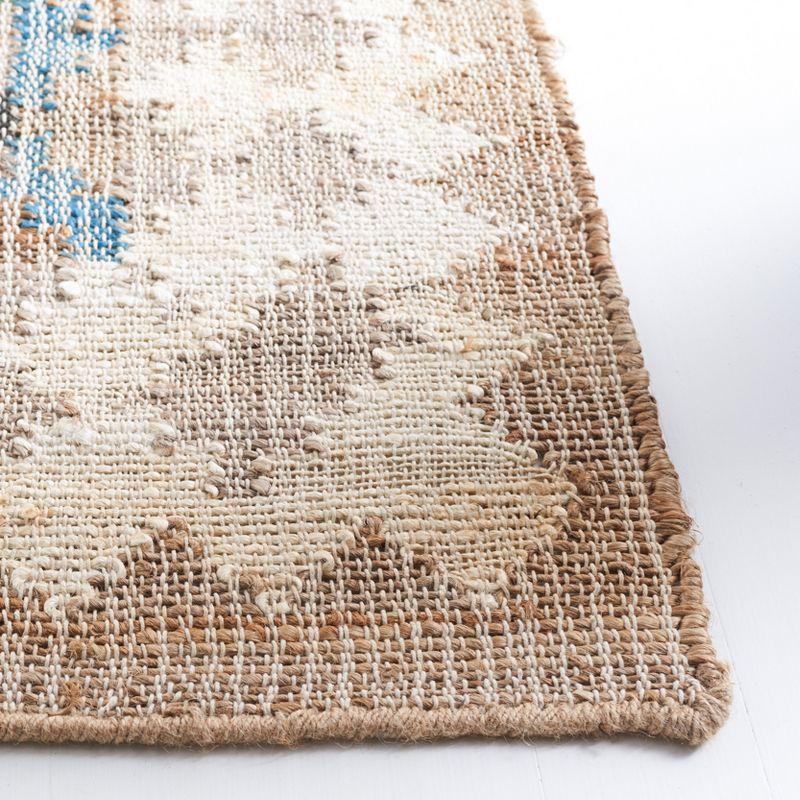 Kilim KLM756 Hand Woven Area Rug - Blue/Ivory - 3'x5' - Safavieh.
