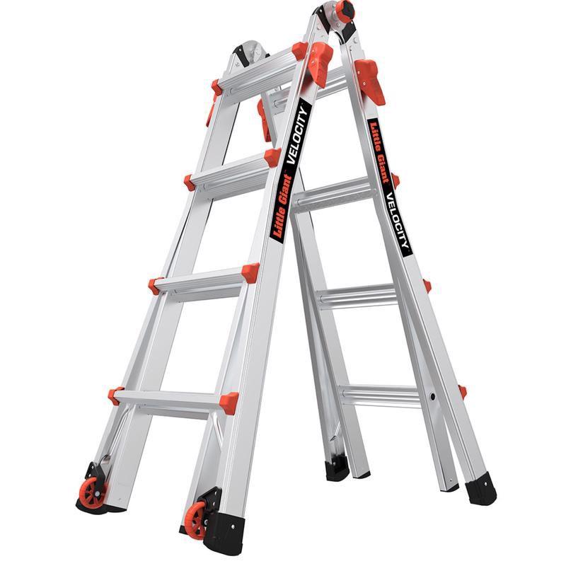 Little Giant 17 ft. Aluminum Telescoping Multi-Position Ladder