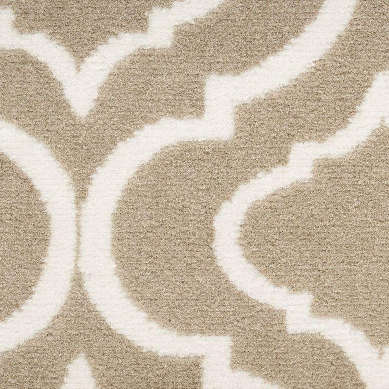 Nourison Jubilant Moroccan Trellis Indoor Area Rug Taupe 7'10"x9'10"