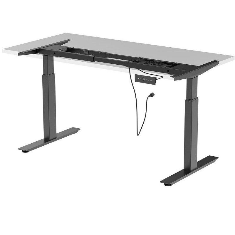 Easy-Assemble Dual-Motor Sit-Stand Desk Frame, 265 lbs Capacity