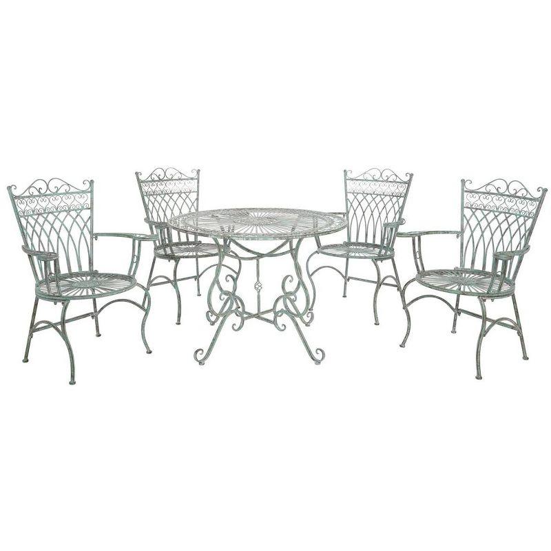 Thessaly 5 Piece Patio Outdoor Seating Set  - Safavieh