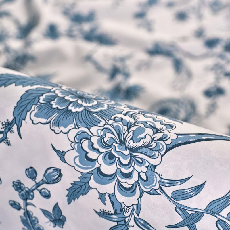Chanasya Chanasya Antique Toile Double Brushed Microfiber Duvet Cover Set