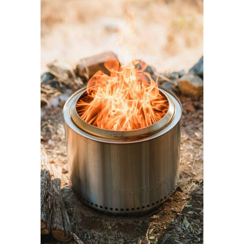 Solo Stove Bonfire 2.0 Smokeless Stainless Steel Fire Pit