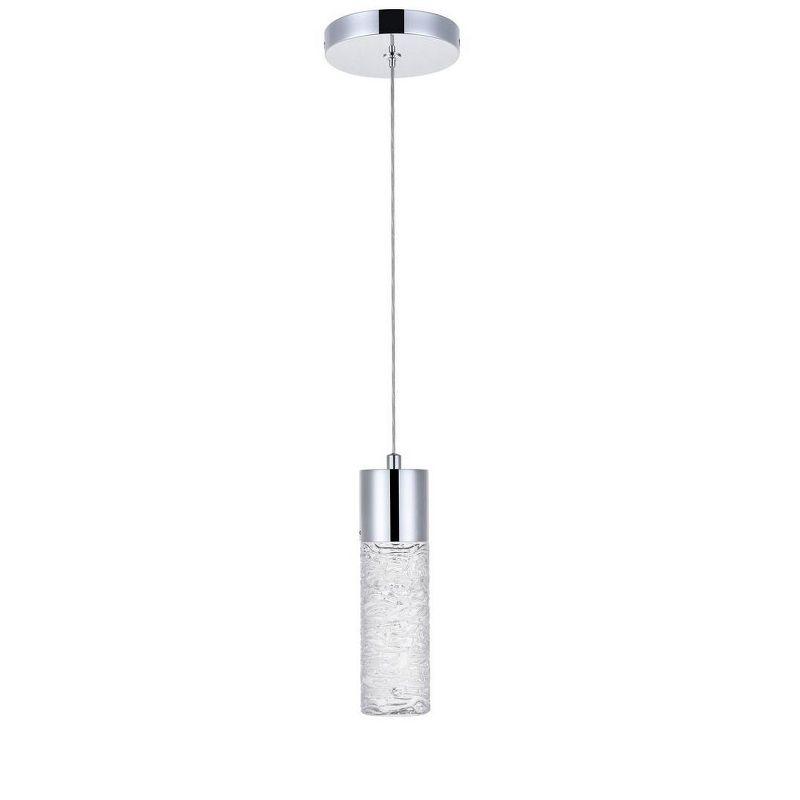 Elegant Lighting Constellation 1 light Chrome LED Pendant