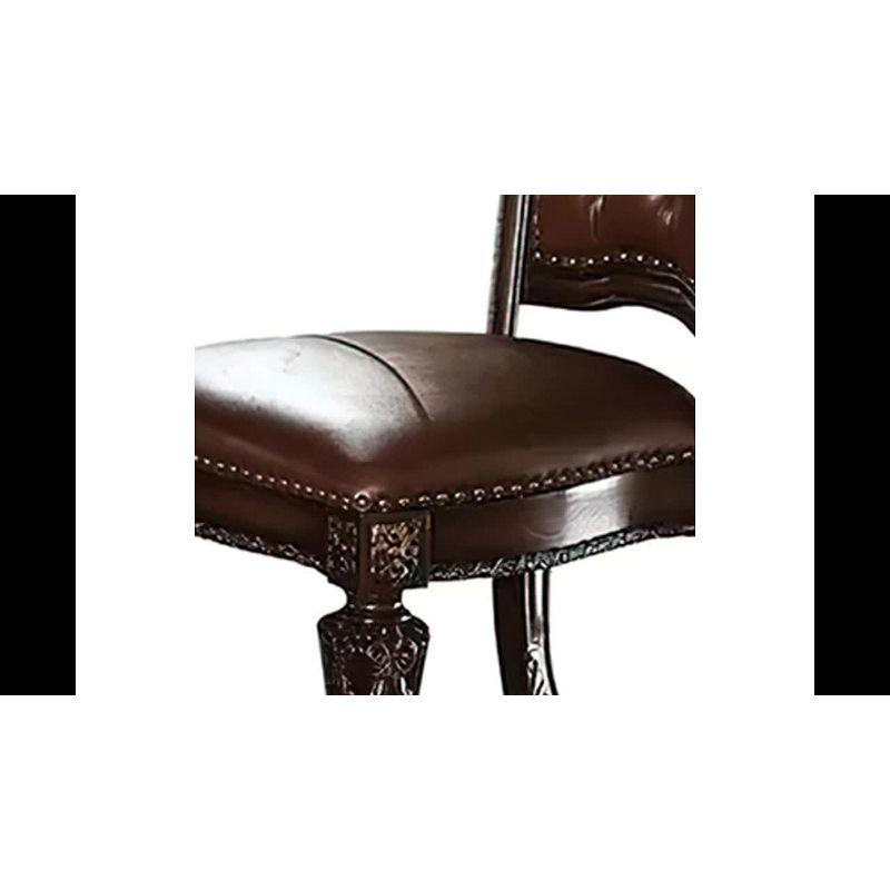 Vendome Faux Leather Upholstered Side Chair