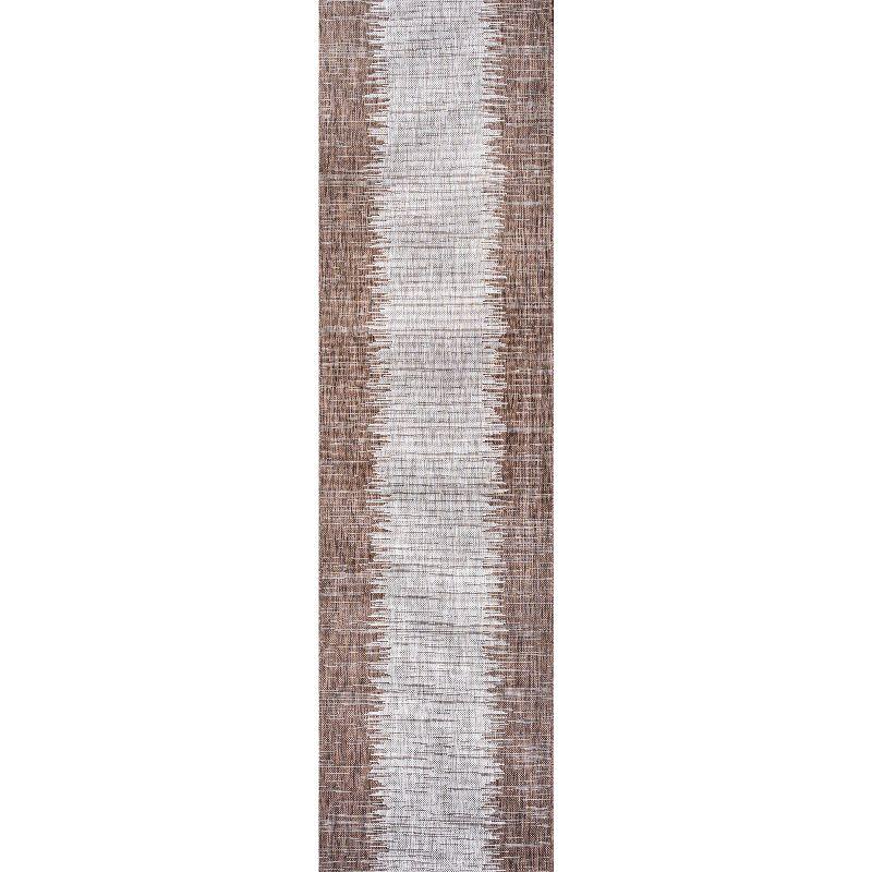 Tavira Modern Strie' Indoor/Outdoor Runner Rug - JONATHAN Y