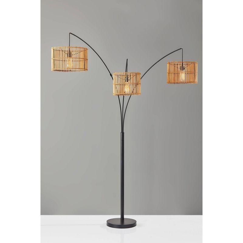 Elsbeth Metal Arc Sectional Floor Lamp (82")