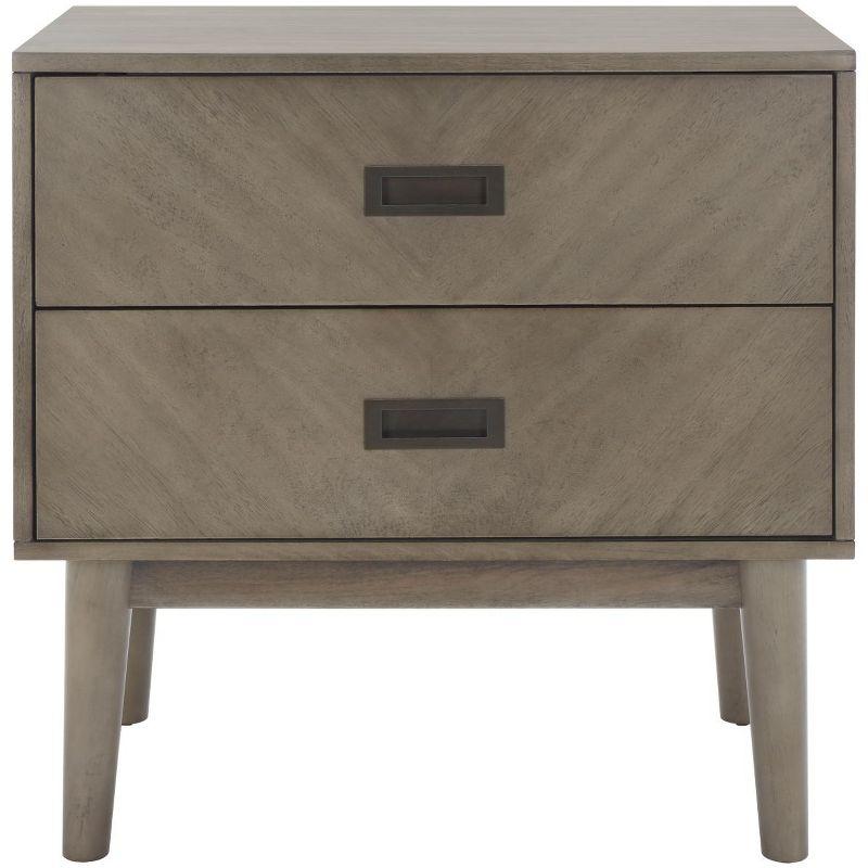 Donald 2 Drawer Nightstand - Safavieh