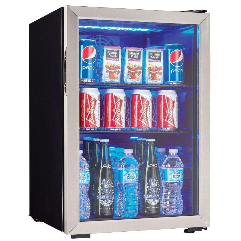 Danby DBC026A1BSSDB 2.6 cu. ft. Free-Standing Beverage Center in Stainless Steel