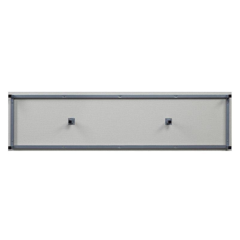 Brighton TV Stand for TVs up to 56" Beige - Manhattan Comfort: MDF Media Console with Cable Management