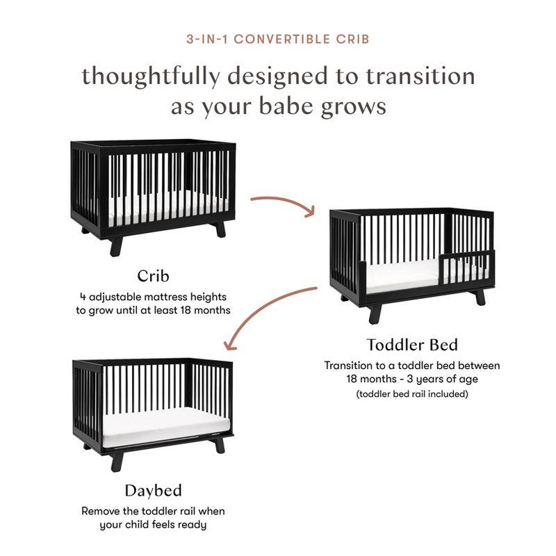 Hudson 3-in-1 Convertible Crib