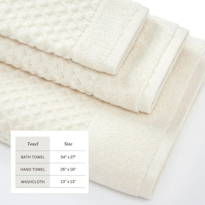 FreshFolds Ultra-Soft & Absorbent 100% Cotton Towel Set