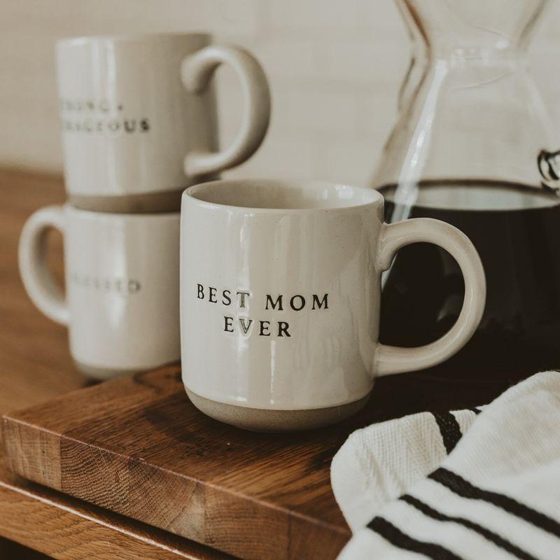 Sweet Water Decor Best Mom Ever Stoneware Coffee Mug -14oz