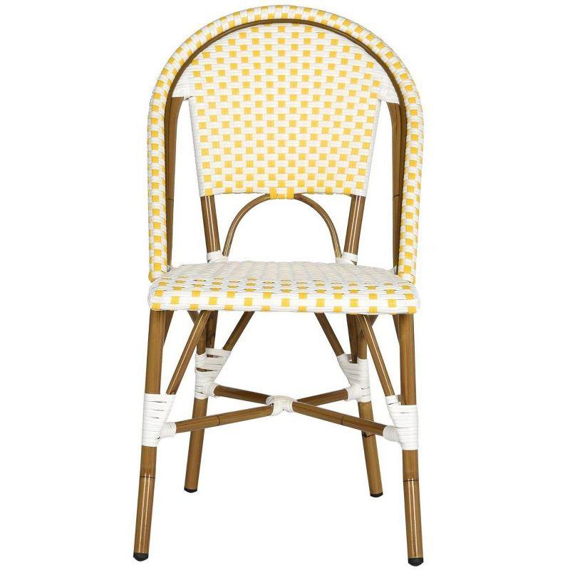 Casidy Polyethylene (PE) Wicker Wicker Outdoor Dining Side Chair
