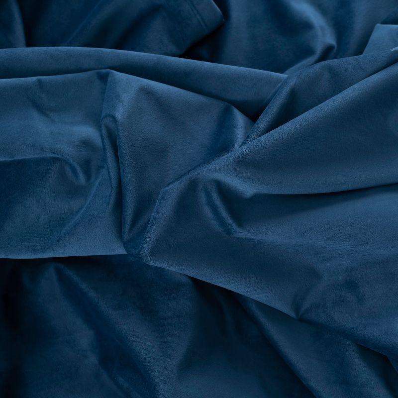 Everly Quinn Premium Velvet Myreon Solid Color Blackout Thermal Rod Pocket Single Curtain Panel Liner