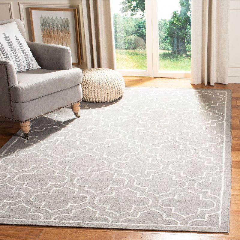 Dhurries DHU625 Hand Woven Area Rug  - Safavieh