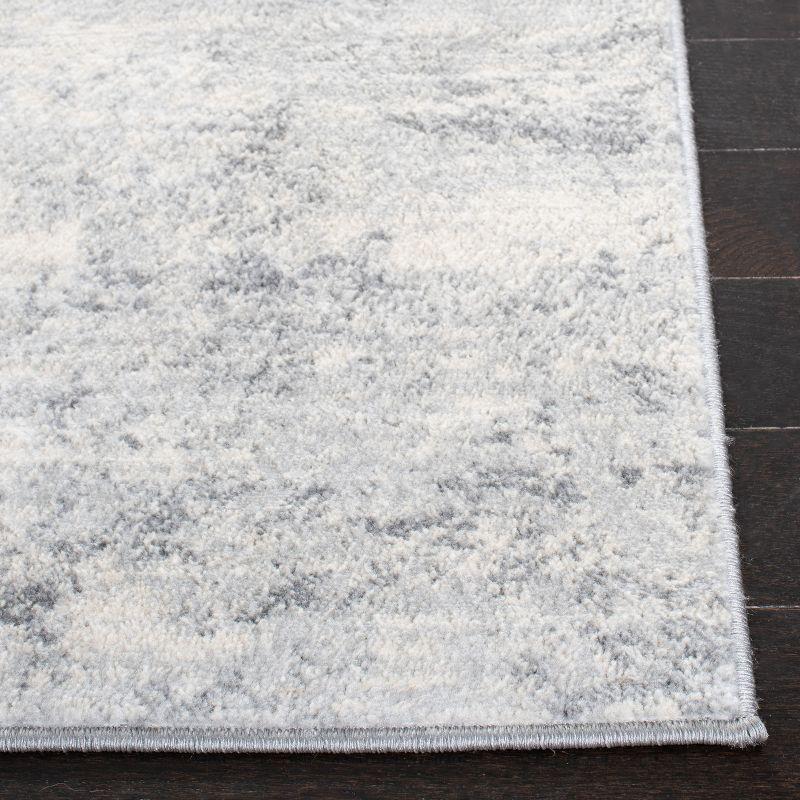 Brentwood BNT822 Power Loomed Area Rug - Ivory/Grey - 8'9"x11'9" - Safavieh.