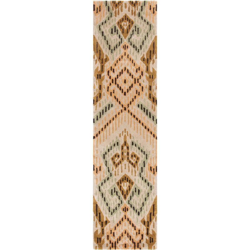 Dakota Fields Eaton Wyndham Hand Tufted Wool Geometric Rug
