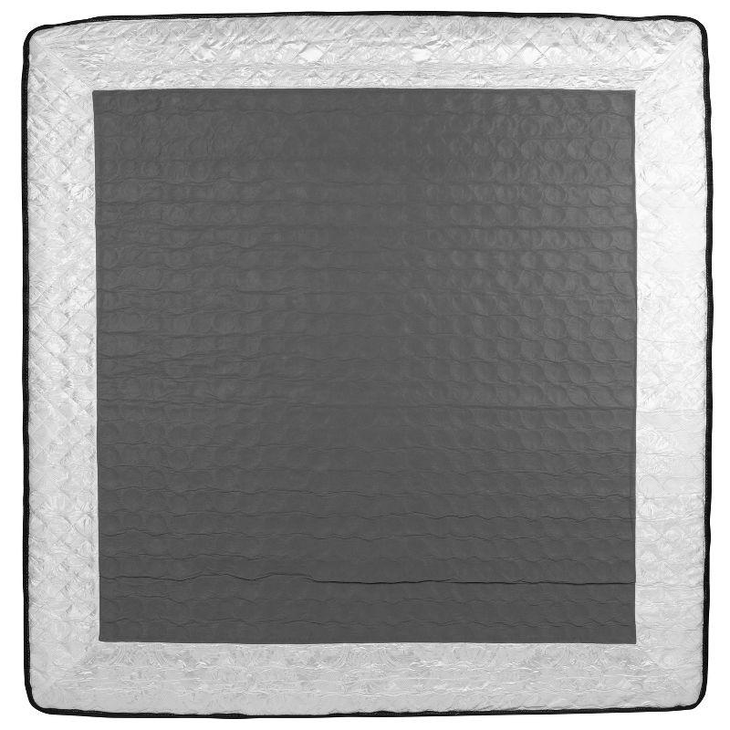 Emma and Oliver 10 Inch Hybrid Pocket Spring Mattress, King Mattress in a Box