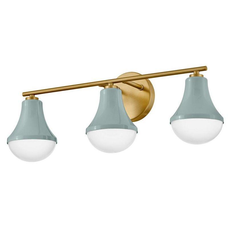 Lark Haddie 3 - Light Vanity in  Seafoam