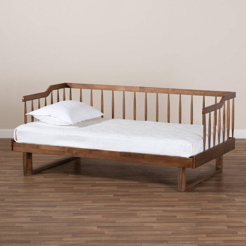 Twin to King Muriel Expandable Spindle Daybed - Baxton Studio