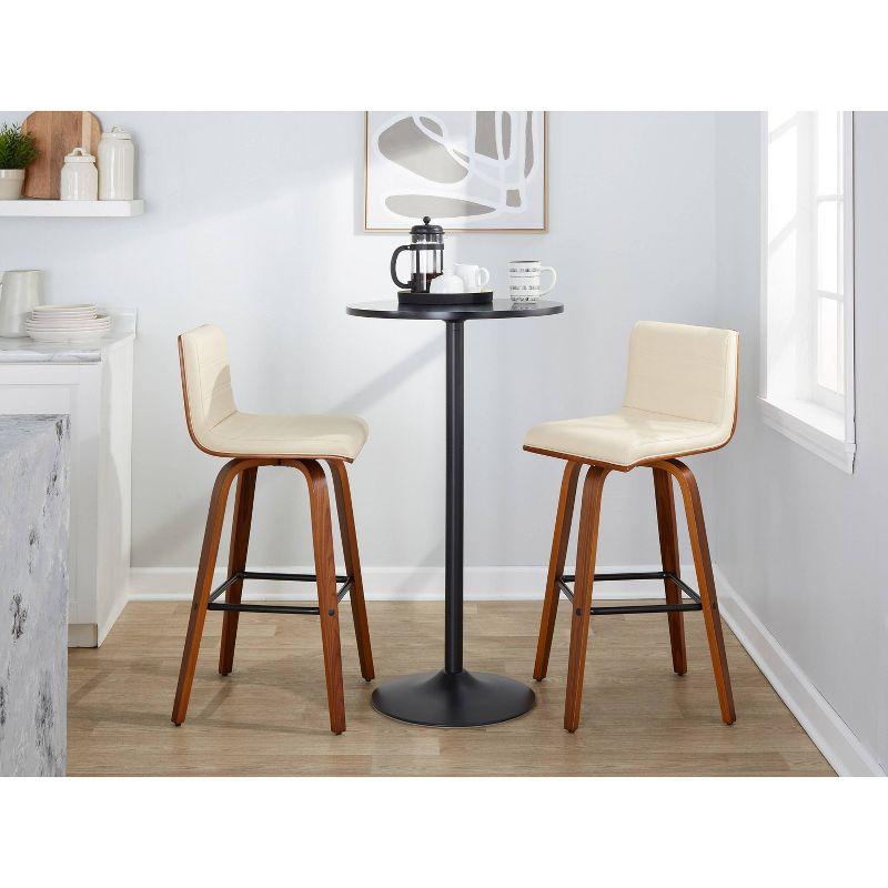 Swivel Upholstered Counter Stool