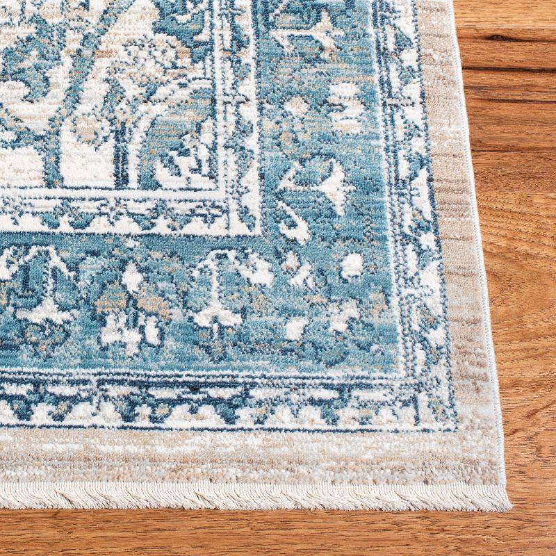 Victoria VIC910 Power Loomed Indoor Accent Rug - Blue/Grey - 2'2"x4' - Safavieh