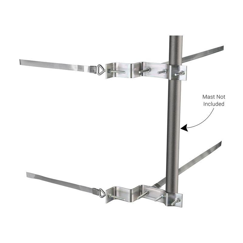Channel Master® Chimney Antenna Mount in Silver
