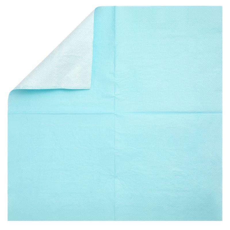 Juvale 72-Piece Light Blue Party Supplies, Paper Plates, Cups & Napkins for Baby Shower, Gender Reveal, Graduation, Serves 24