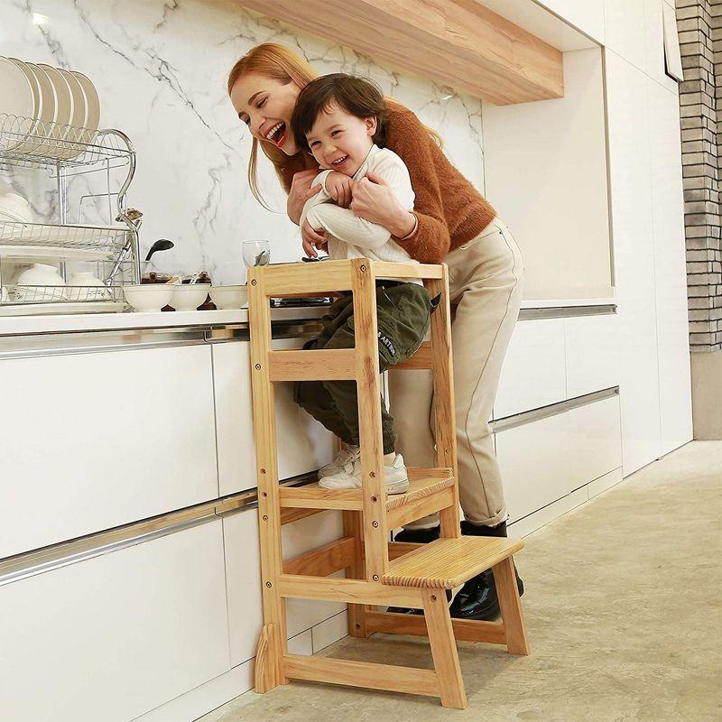 SDADI White 2 - Step Stool