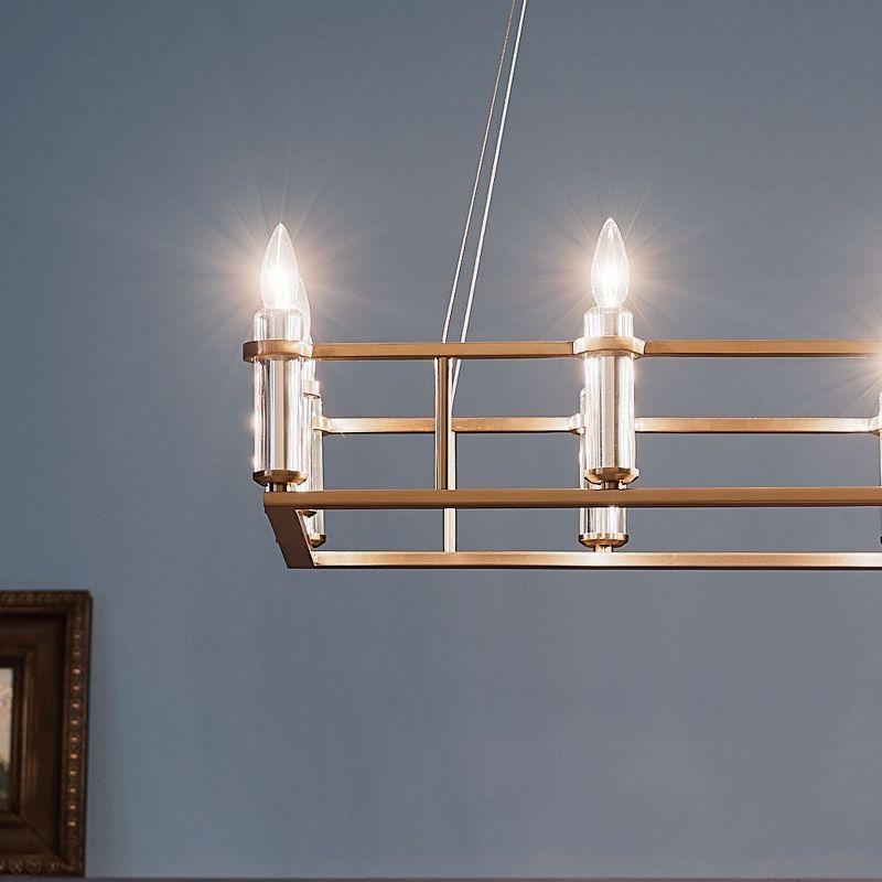 Kichler Lighting Rosalind 12 - Light Chandelier in  Brushed Natural Brass