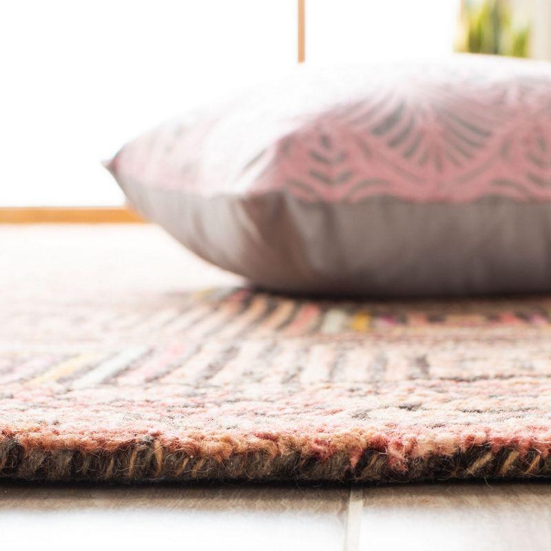Aspen APN285 Hand Tufted Indoor Accent Rug - Pink/Blue - 3'x5' - Safavieh