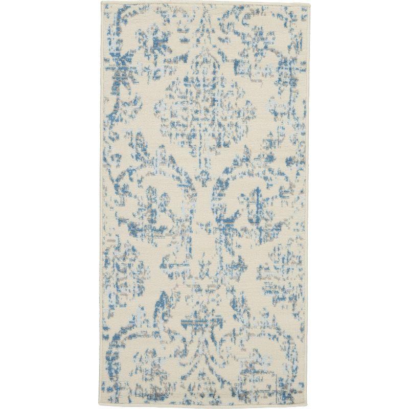 Nourison Jubilant Farmhouse Vintage Damask Area Rug