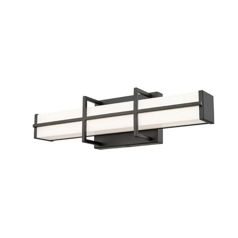 Z-Lite Harrison 1 - Light Vanity in  Matte Black