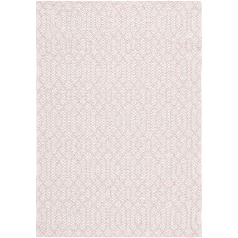 Martha Stewart 421 100% Cotton Geometric Rug