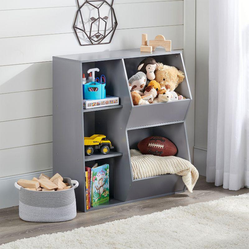 Badger Basket Side-By-Side Combo Bin Storage Unit