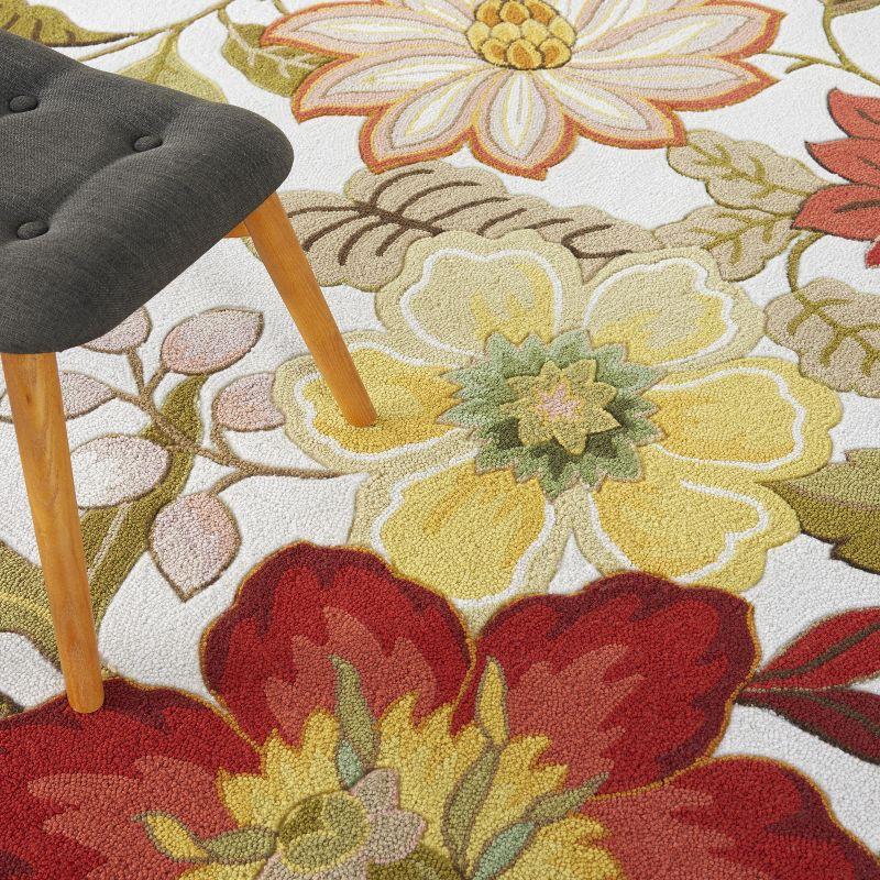 Nourison Fantasy Blooiming Floral Area Rug