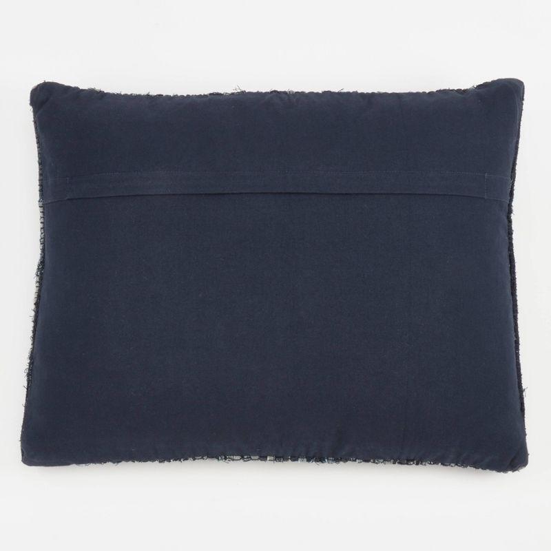 Saro Gênes Collection Abstract Cotton Throw Pillow
