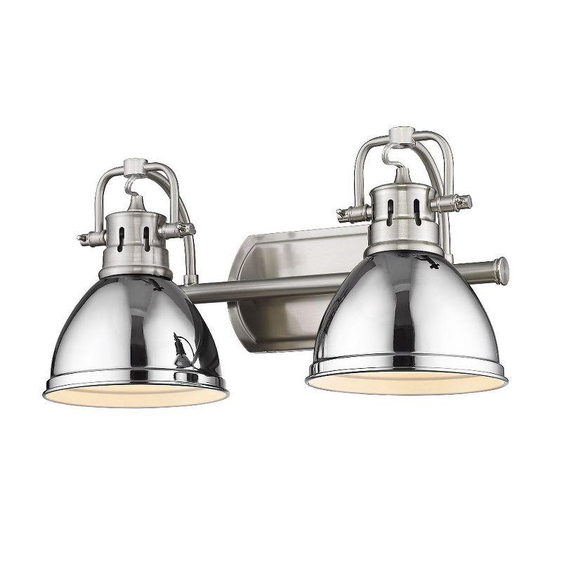 Duncan 16.5" Chrome Outdoor Dimmable Vanity Light