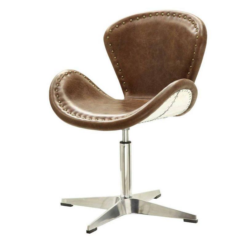 Brancaster Accent Chair with Swivel - Acme Furniture